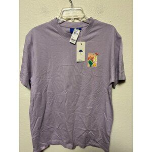 NWT Helas RSQ T-Shirt Tropical Vacation Tee Lilac Mens Size Medium